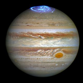 Hubble Captures Vivid Auroras In Jupiter's Atmosphere