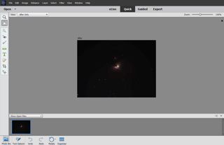 Image editing software.