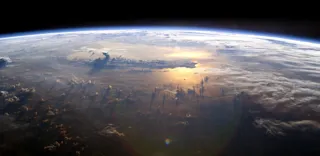 Earth from space.