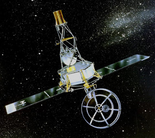 An illustration of Mariner 2.