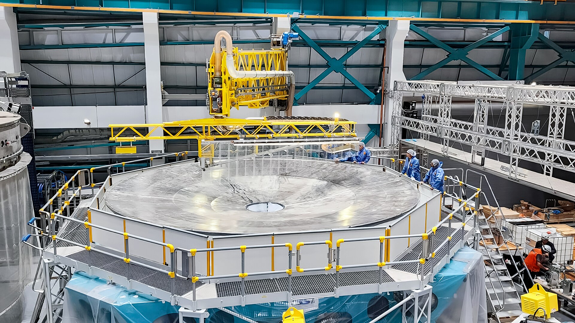 Surrogate Mirror Wash For The Vera C. Rubin Observatory 