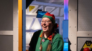 Space Elf in Tetrastar Spaceport