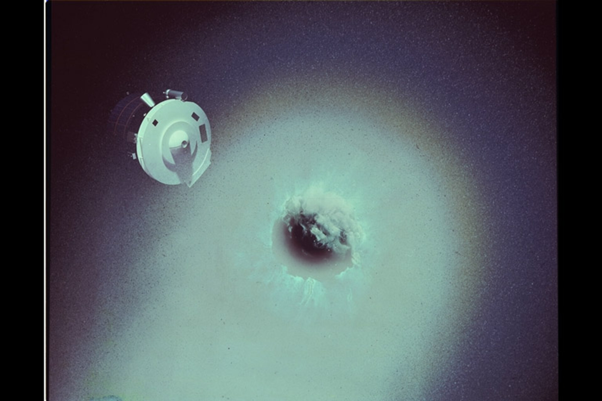 Giotto Approaching Halley 