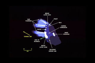 Halley Features On Giotto