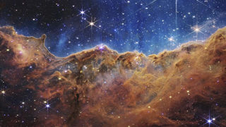 The Carina Nebula, imaged by the James Webb Space Telescope