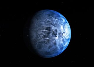 Artist’s rendition of HD 189733b