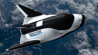 The very unique looking Dream Chaser.