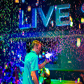 Bubbles and lights as part of sensory play in LIVE Space