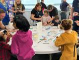 STEAM Academy badge making at Galactic Gathering