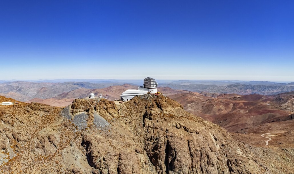 Panorama of Vera C. Rubin Observatory Site