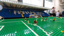 LEGO football display at the Brickish Weekend