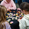Family playing Conezilla at To Boldly Game