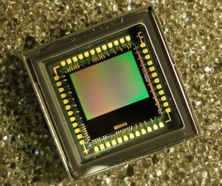 A Complementary Metal-Oxide-Semiconductor (CMOS) image sensor.