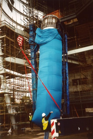 Blue Streak installation at the National Space Centre.