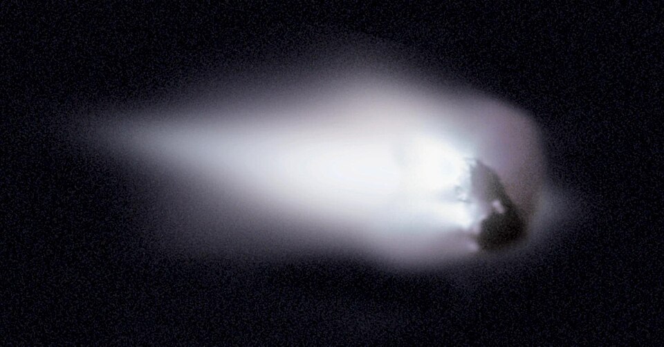 Halley's Comet From Giotto