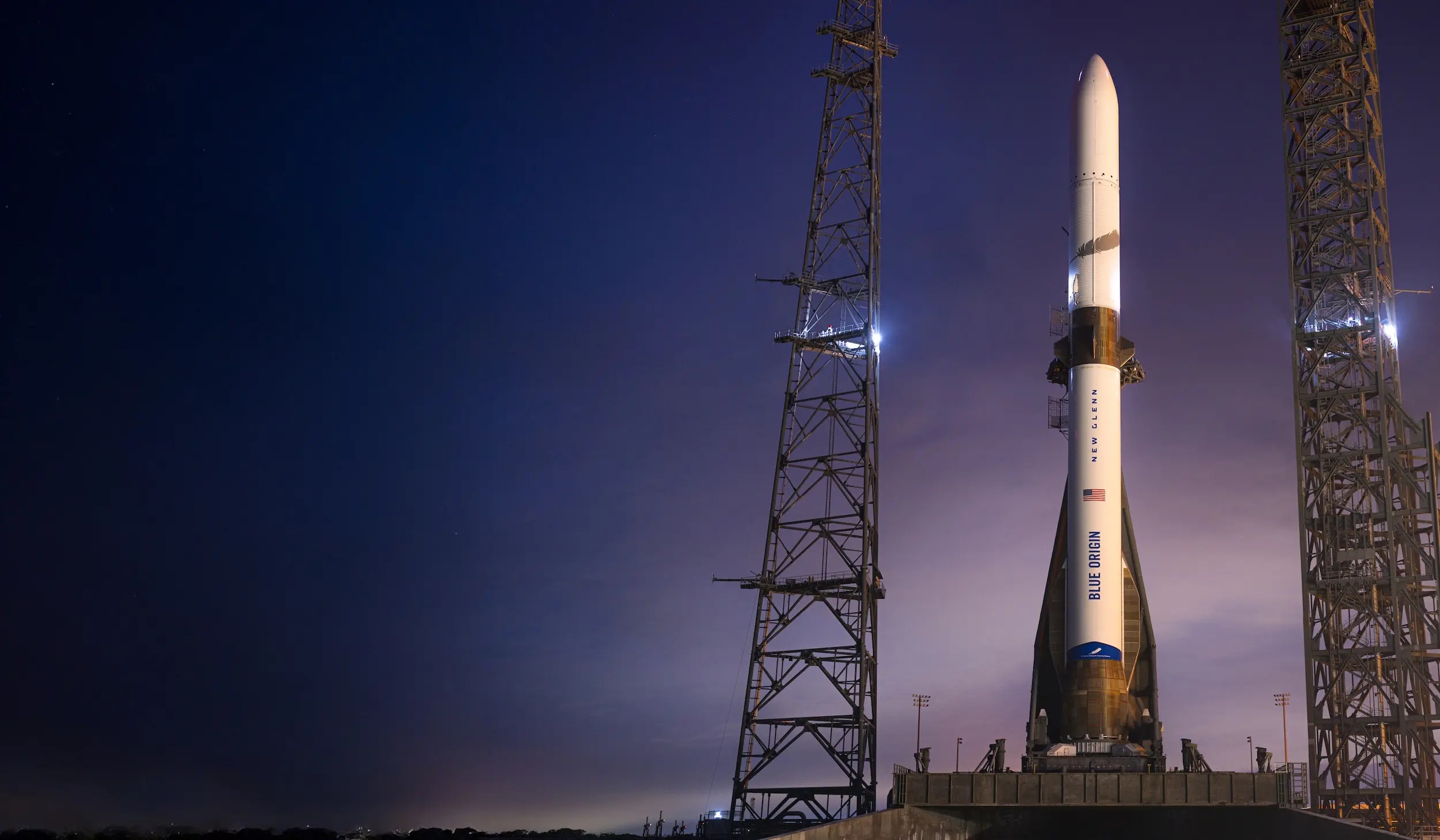 Blue Origin's New Glenn.