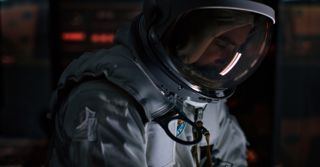 Axiom Space - astronaut in spacesuit.