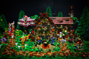 LEGO display at the Brickish Weekend