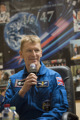 Tim Peake Answers Questions During The Pre Launch Press Conference