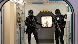 Stealth Troopers in the blast-a-trooper at Galactic Gathering
