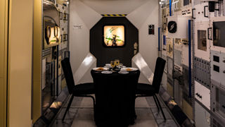 Destination Dining table in the Columbus Module
