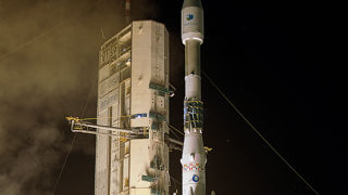 View of the Last Ariane 4 Launch