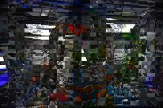 Watching movies on ISS