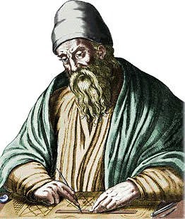 Euclid of Alexandria - the 'father of geometry'.