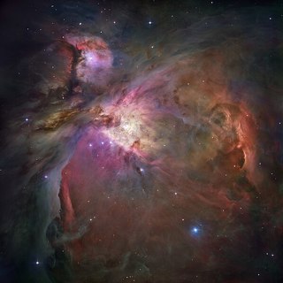 The Orion Nebula.