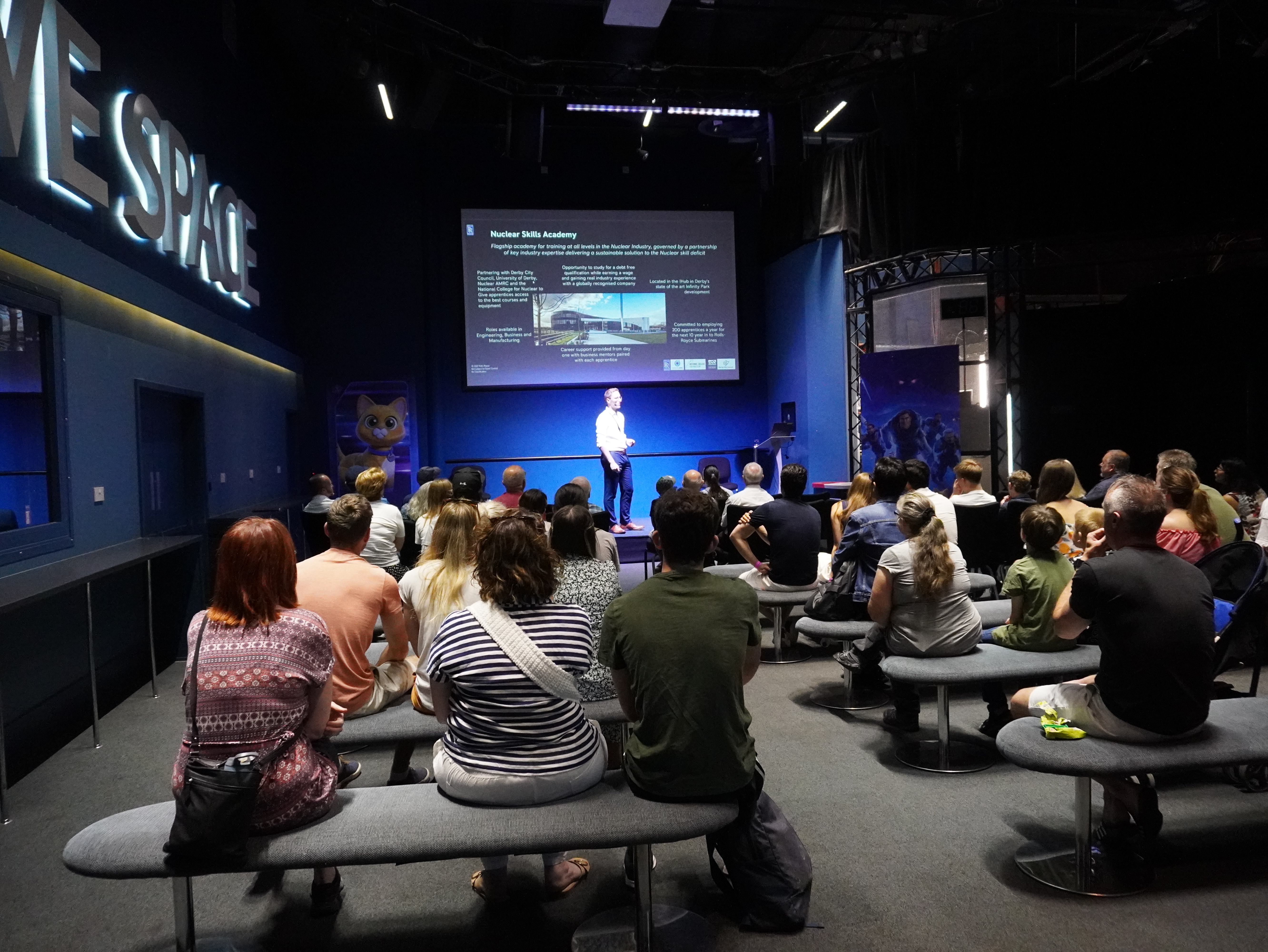 Space Lates talk on LIVE Space stage