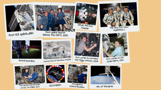 Collage of ISS Achievements