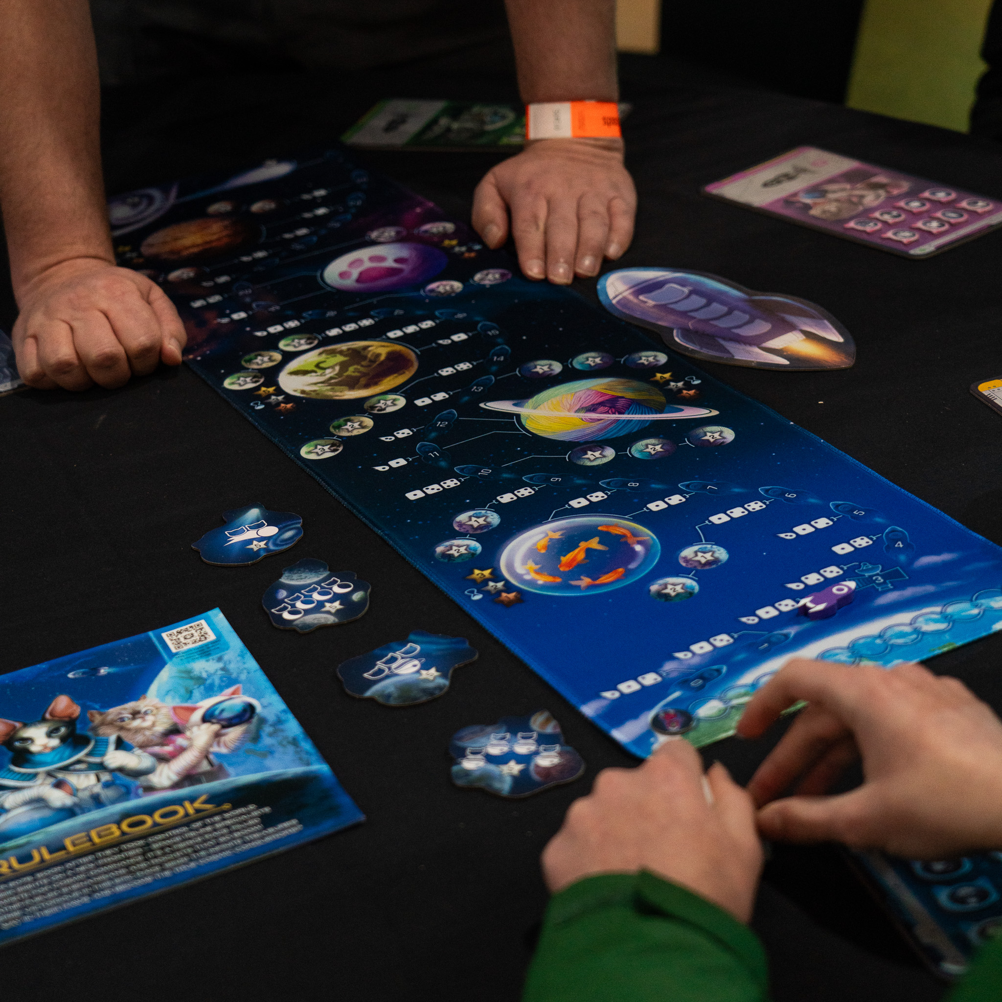 MLEM being played at To Boldly Game