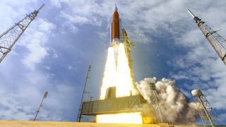The SLS will take flight again in 2024.