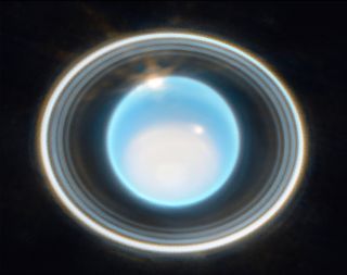 JWST Image of Uranus' Rings