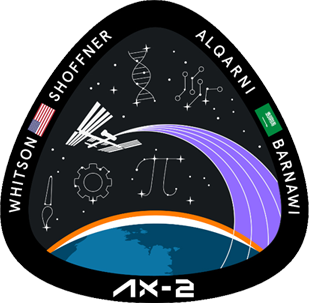 Axiom Mission 2 patch.